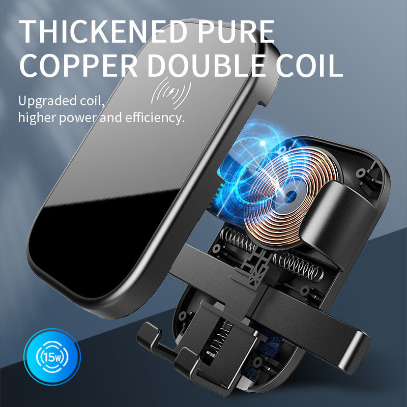 Siopsrl | Unisex wireless smartphone car holder Siopsrl