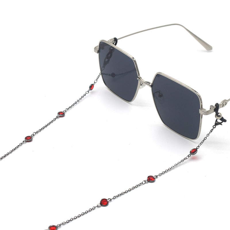 Siopsrl | Stylish Crystal-Accented Eyewear Chain Siopsrl