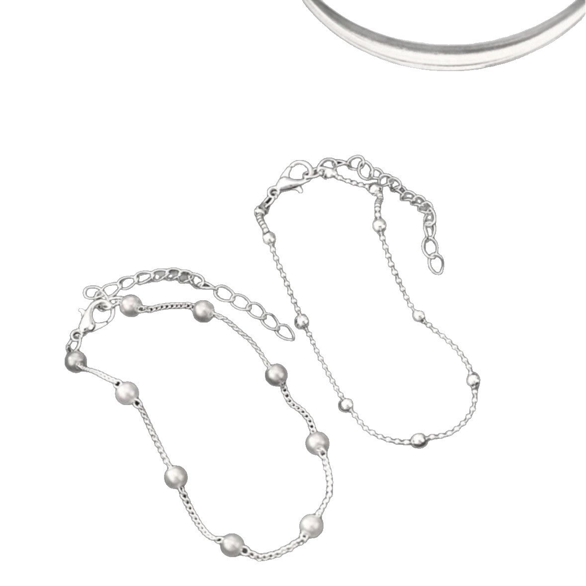 Siopsrl | Adjustable Pearl Charm Bracelet Siopsrl