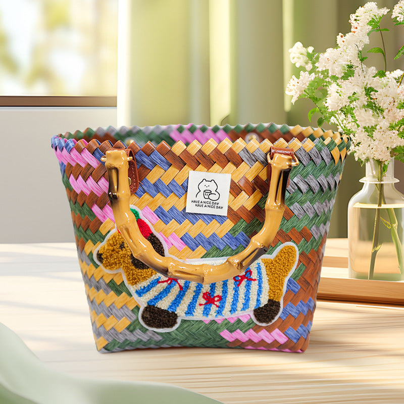 Handmade basket bag Siopsrl