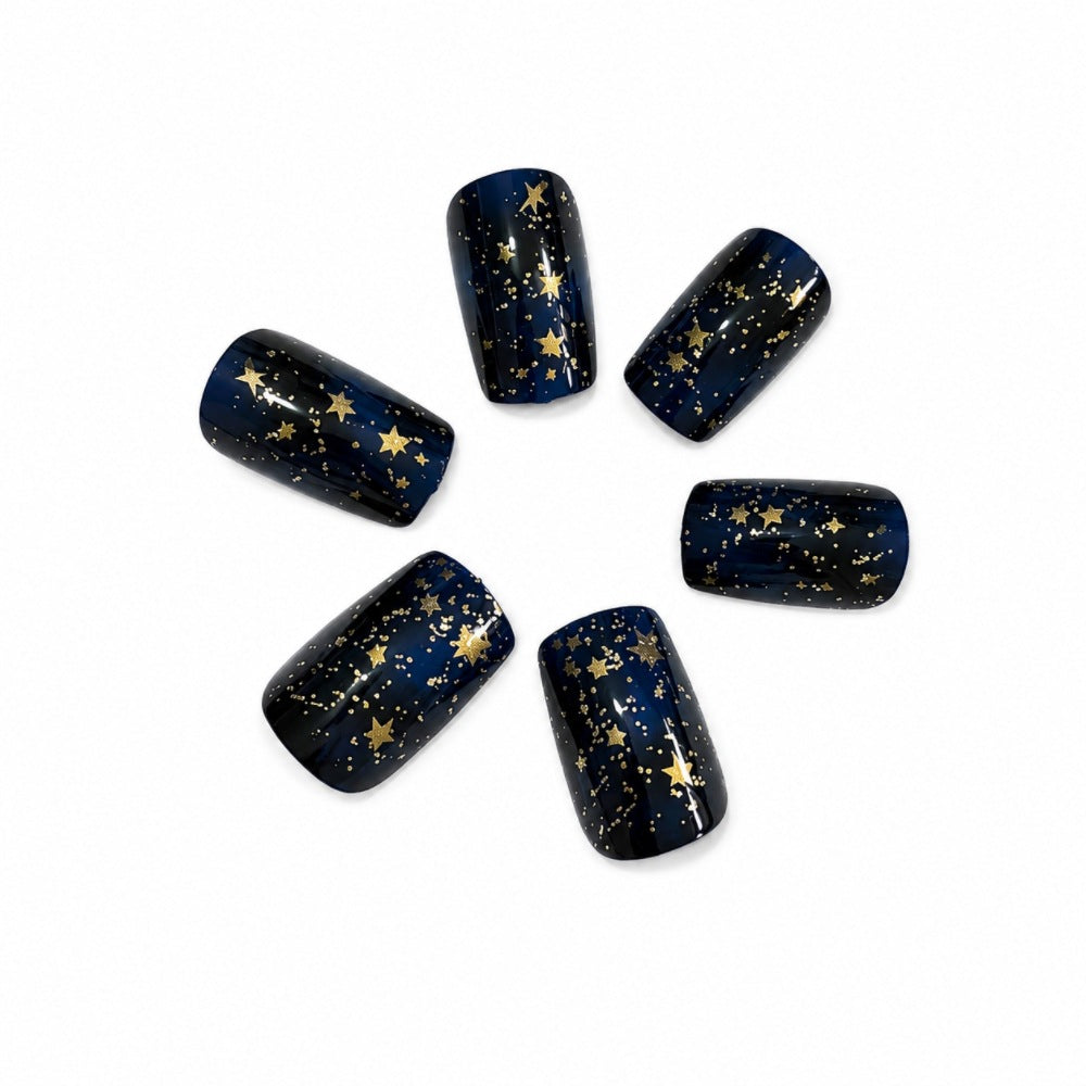 Siopsrl | Elegant Artificial Nails In Luxurious Star Design Siopsrl