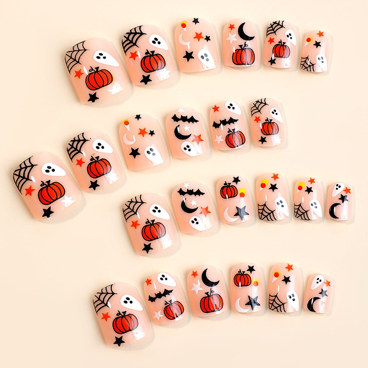Creative Halloween Art Nail Set Siopsrl