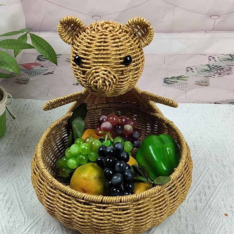 Handcrafted Food and Decor Basket Siopsrl
