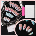 Siopsrl | Artistic Sea-Inspired Press-On Nail Set Siopsrl