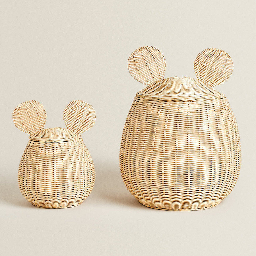 Playful storage basket with animal ears Siopsrl