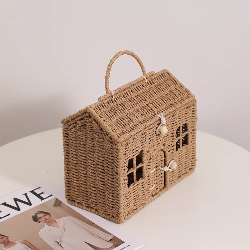 Handcrafted decorative basket Siopsrl