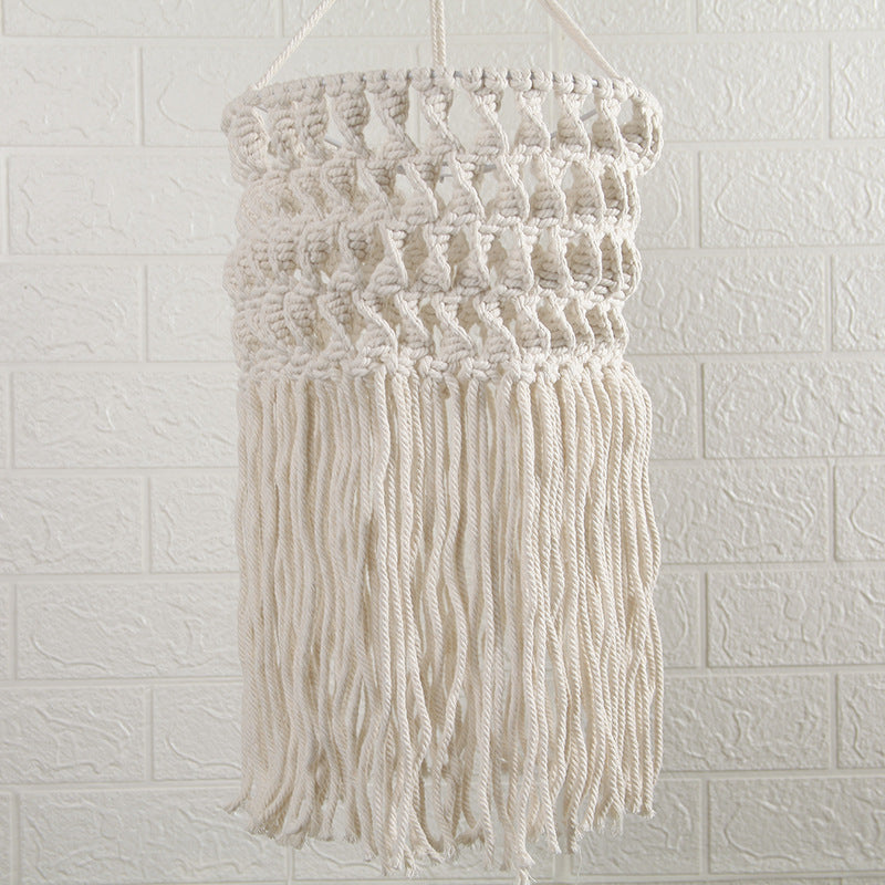 Macramé Pendant Light Fixture Siopsrl