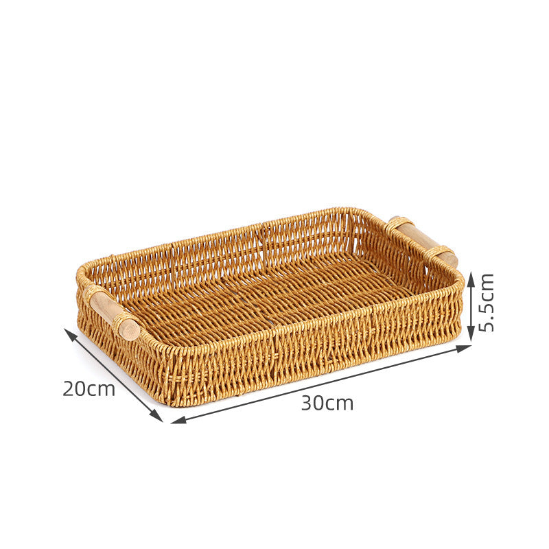 Rectangular Woven Storage Basket Siopsrl