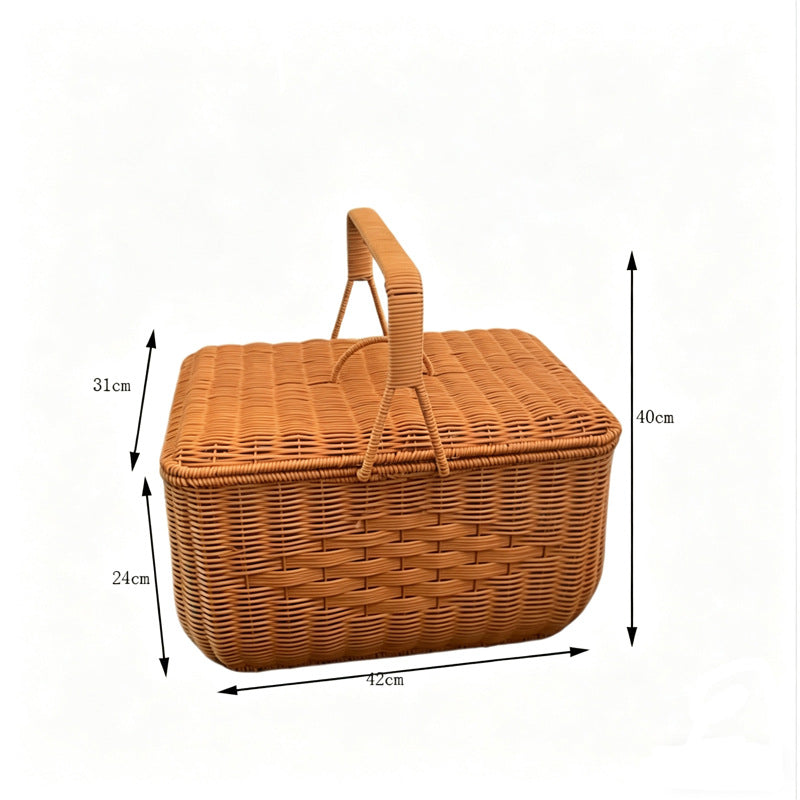 Natural Woven Market Basket Siopsrl