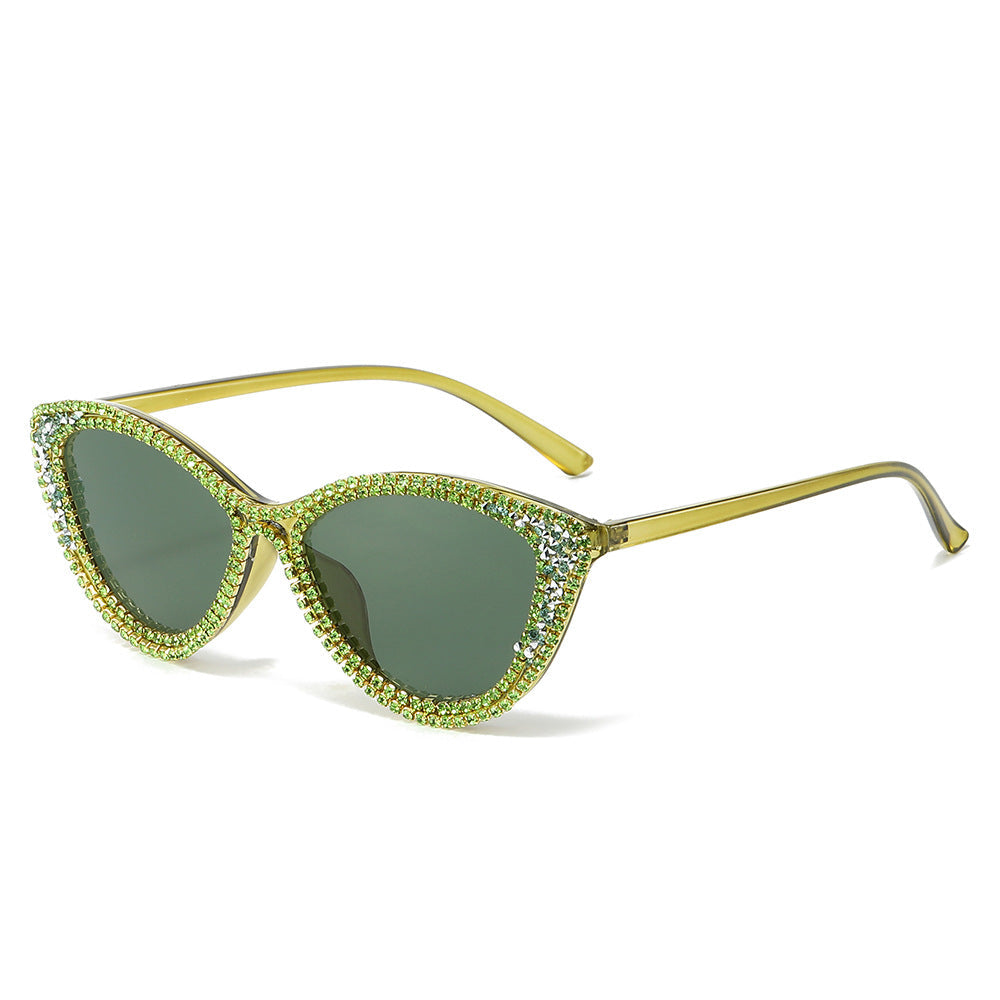 Siopsrl | Glamorous Rhinestone-Embellished Cat-Eye Sunglasses Siopsrl