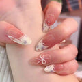 Siopsrl | Floral Design Press-On Nail Set Siopsrl