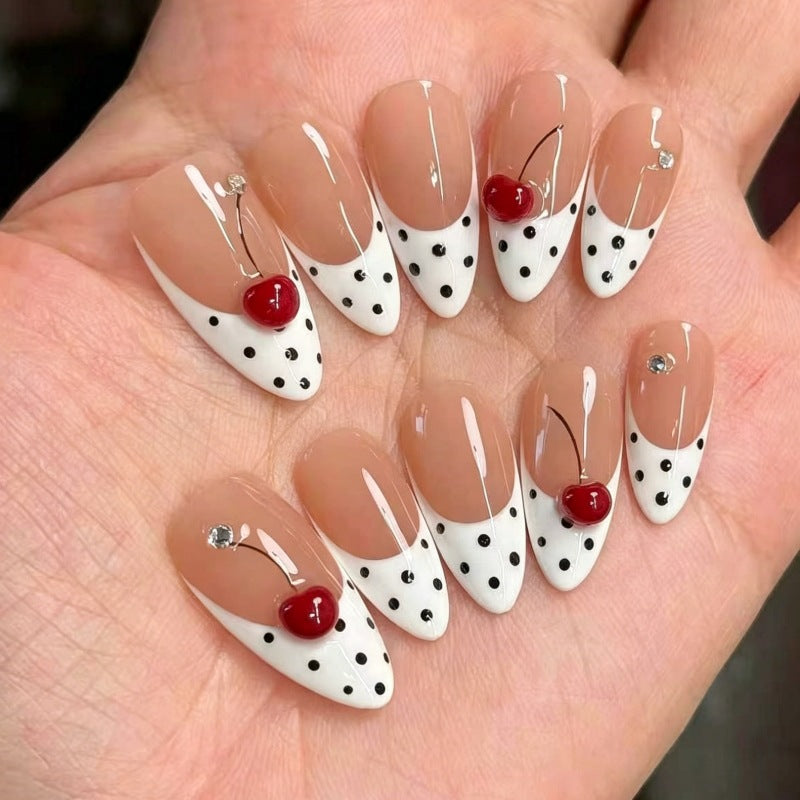 Siopsrl | Nature-Themed Artistic Press-On Nail Set Siopsrl