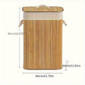 Stylish laundry basket with lid Siopsrl