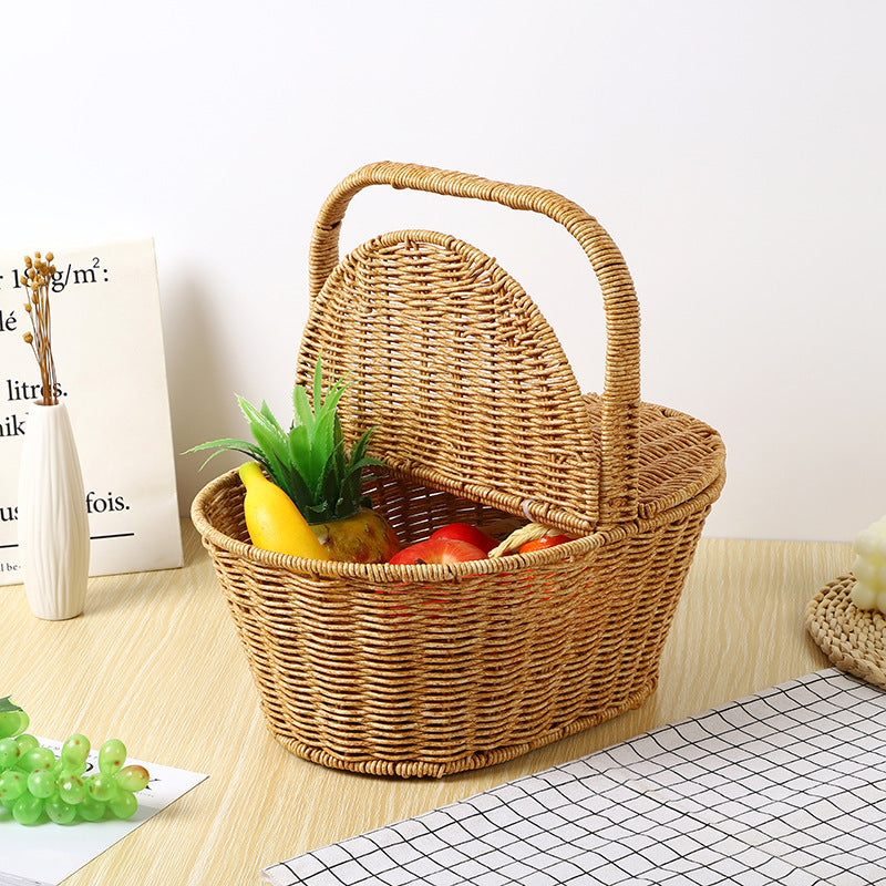 Woven Picnic Basket Siopsrl