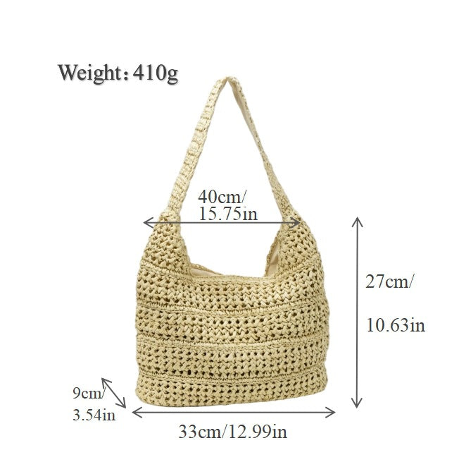 Siopsrl | Handmade Macrame Hobo Bag Siopsrl