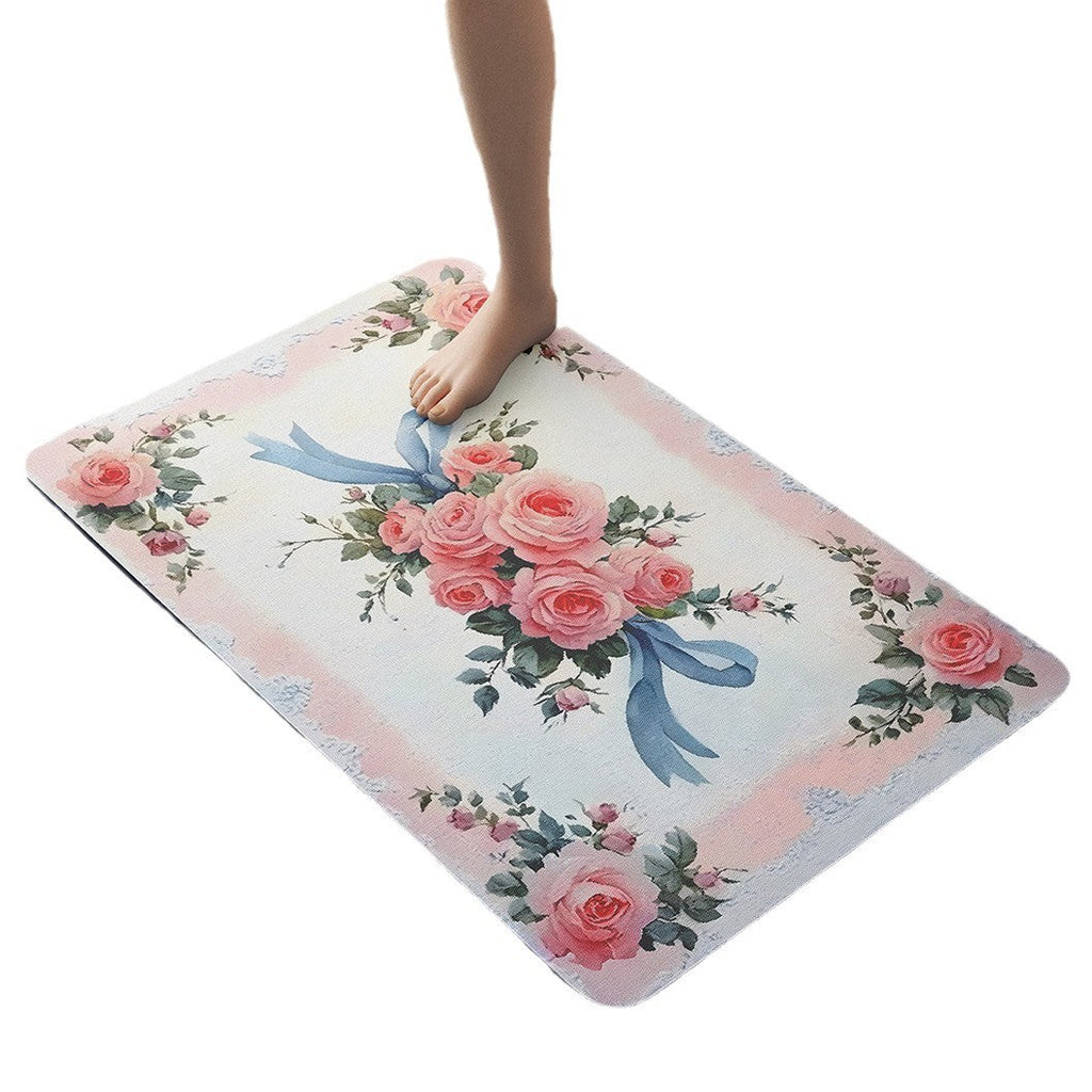 Siopsrl | Vintage Floral Bath Mat Siopsrl