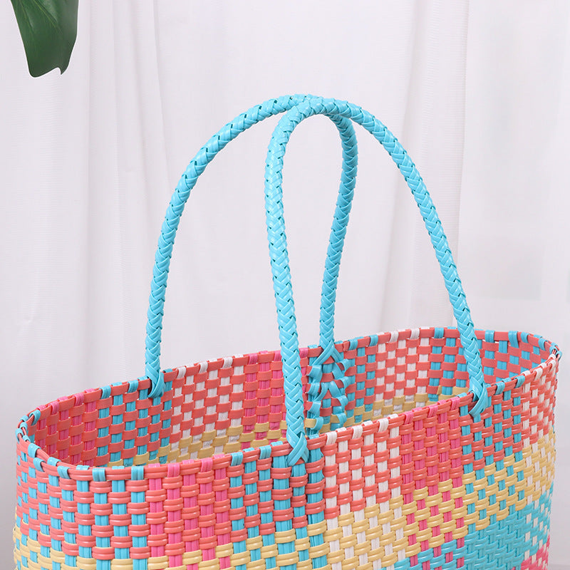 Siopsrl | Colorful and Handmade Woven Market Bag Siopsrl