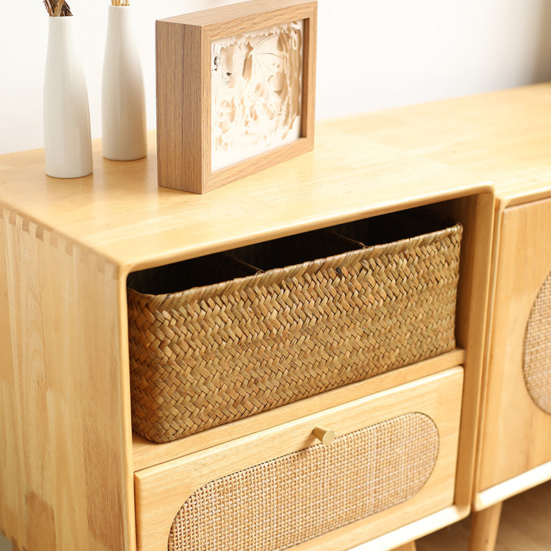 Unisex Versatile Storage Basket with Three Compartments Siopsrl