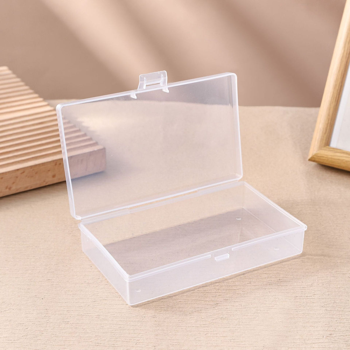 Compact Transparent Organizer Storage Box Siopsrl