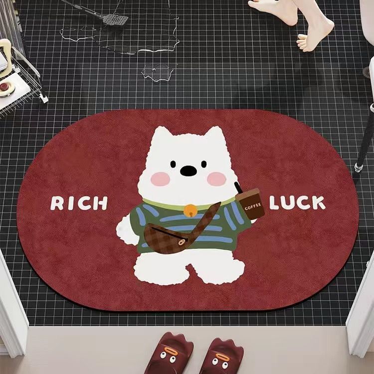 Siopsrl | Cartoon-Themed Plush Area Mat