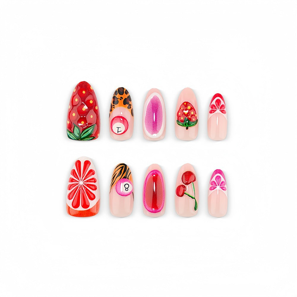 Siopsrl | Creative Fruit Nail Art with Colorful Designs Siopsrl