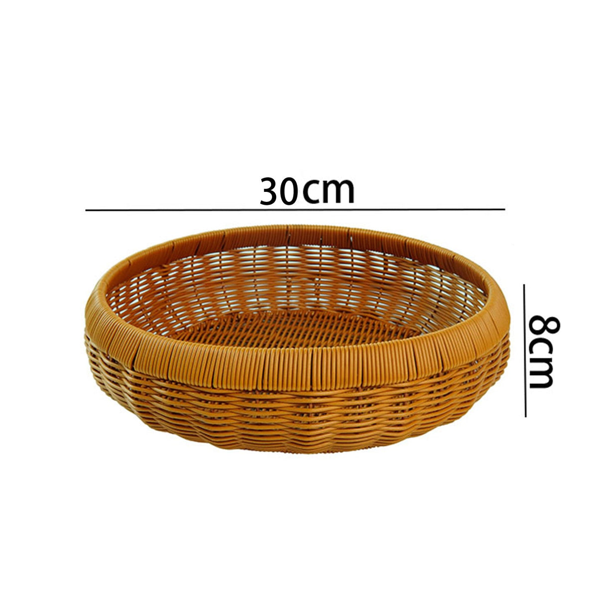 Women's round basket made of braided material Siopsrl