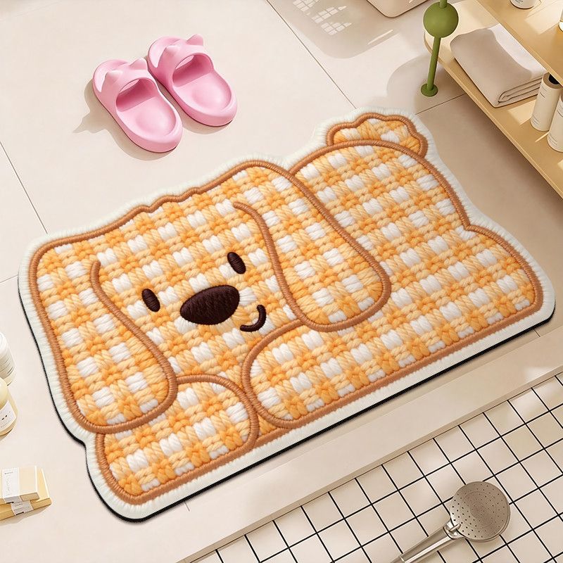 Siopsrl | Cute Plush Bear Bath Mat Siopsrl