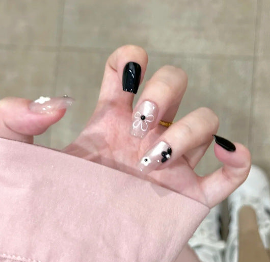 Siopsrl | Artistic Floral Press-On Nail Set Siopsrl Siopsrl | 78739498Siopsrl |