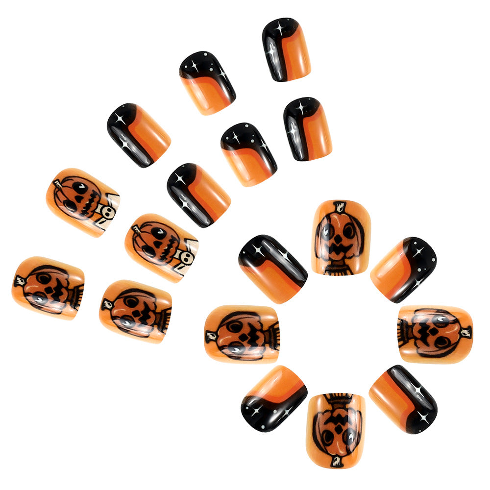Themed Halloween Press-On Nail Art Set Siopsrl