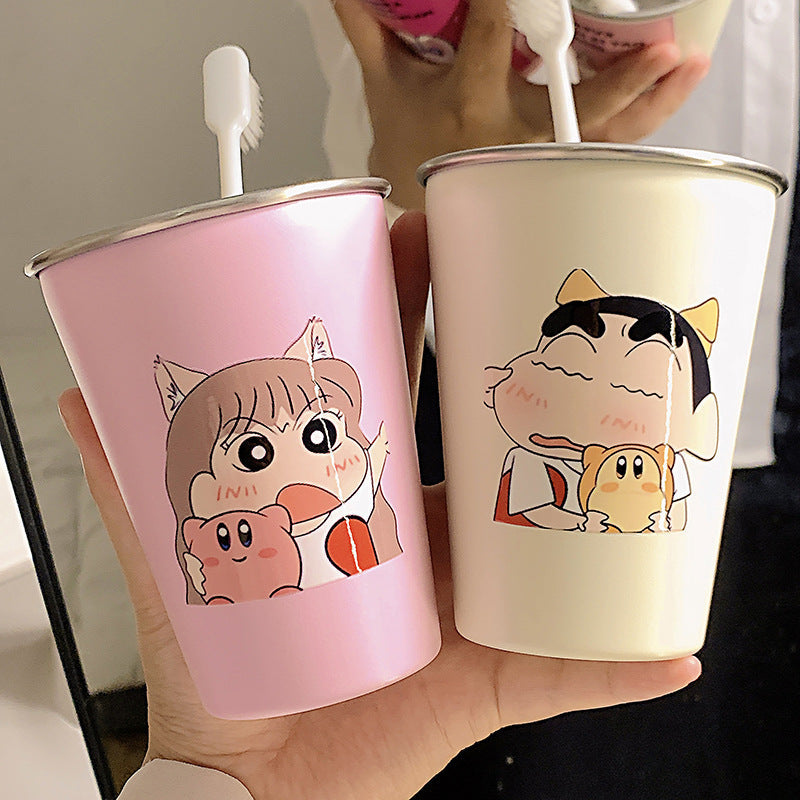 Siopsrl | Stainless Steel Toothbrush Holder with Cute Cartoon Design Siopsrl