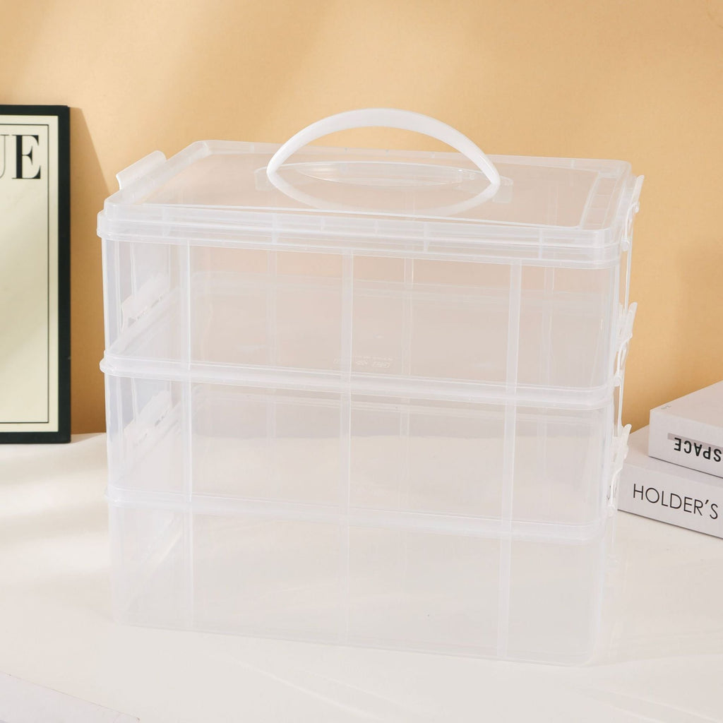 Clear Multi-Functional Organizer Container Siopsrl