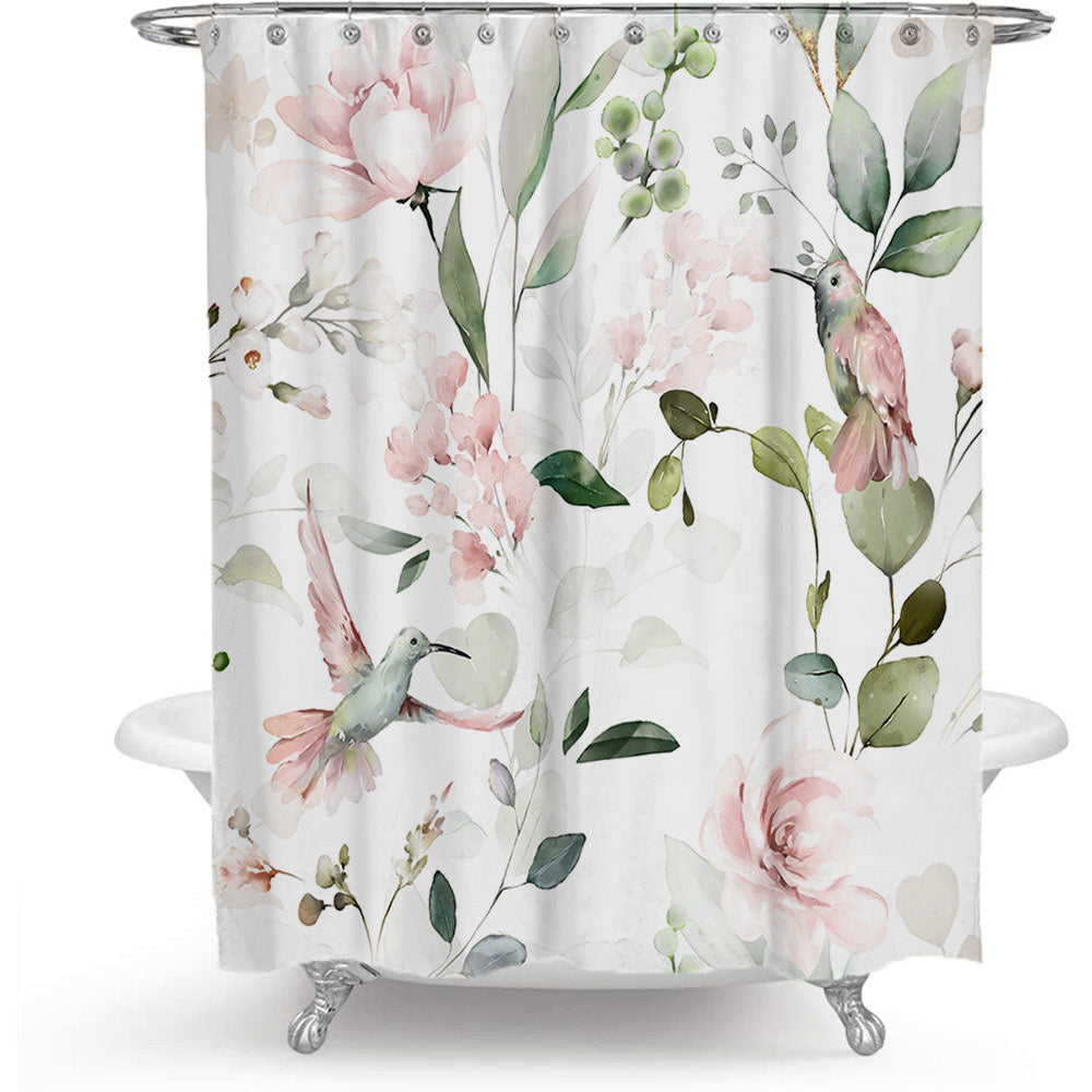 Siopsrl | Floral Patterned Shower Curtain Siopsrl
