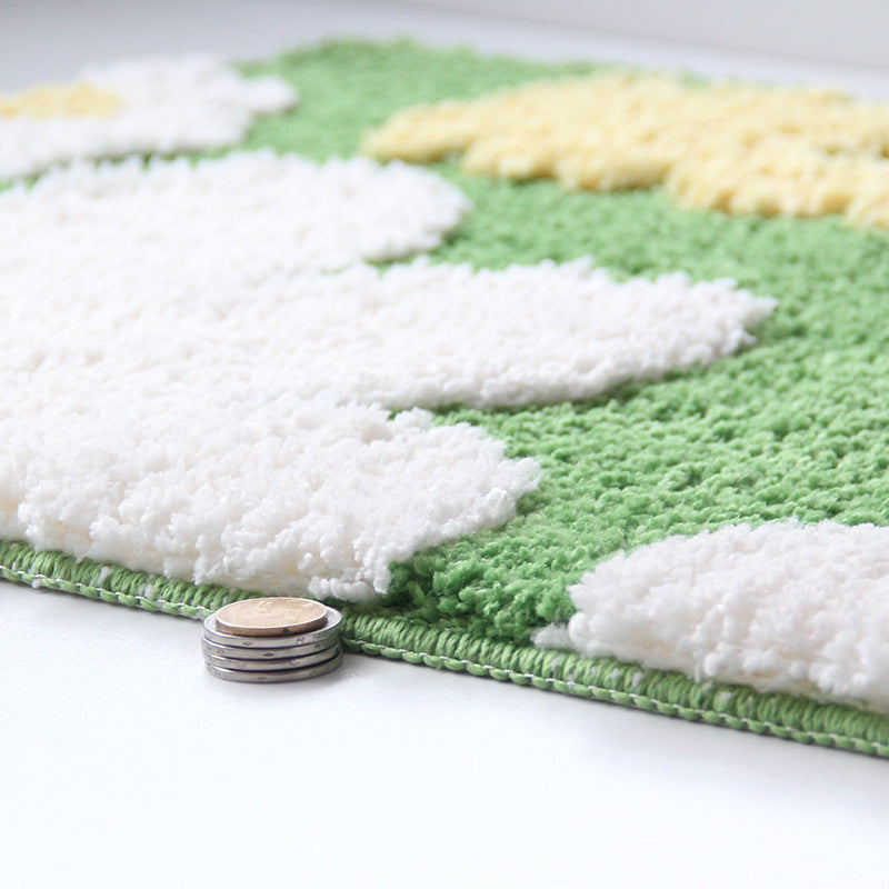 Siopsrl | Floral-Inspired Decorative Bath Rug Siopsrl
