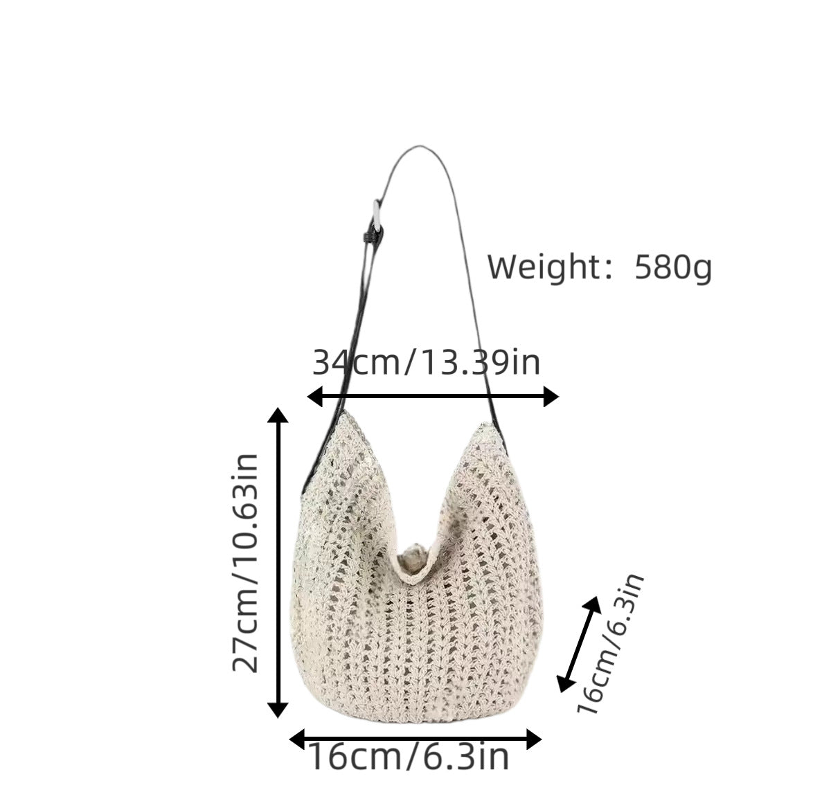 Siopsrl | Hand-knotted shoulder bag Siopsrl