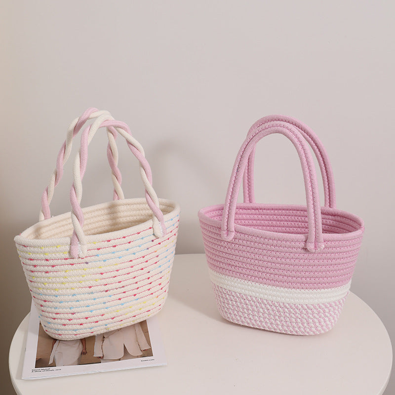 Siopsrl | Fashionable Handbag Made of Braided Textile Siopsrl