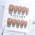 Siopsrl | Premium Decorative Rhinestone Press-On Nails Siopsrl