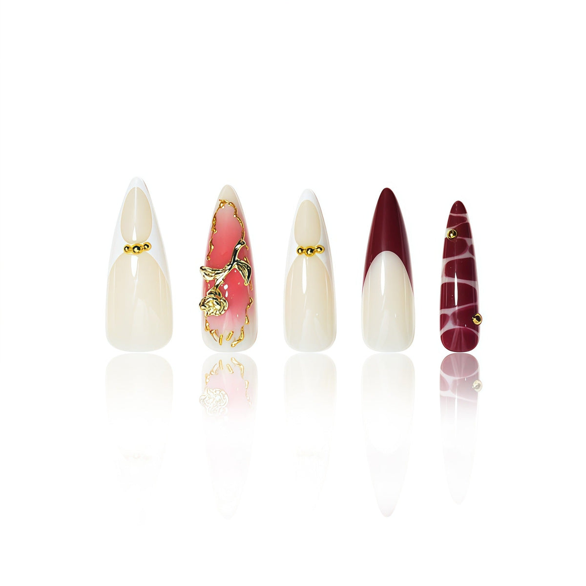 Siopsrl | Elegant Decorative Press-On Nail Extensions Siopsrl
