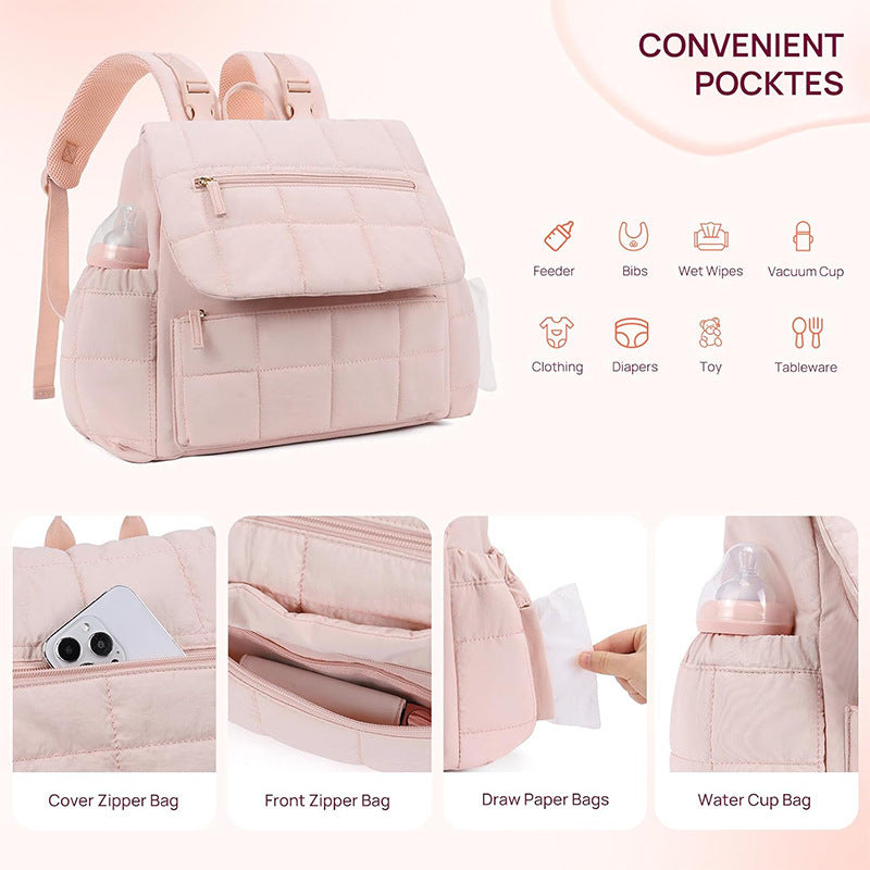 Siopsrl | Multifunctional diaper bag with insulated compartment and practical outer pockets Siopsrl