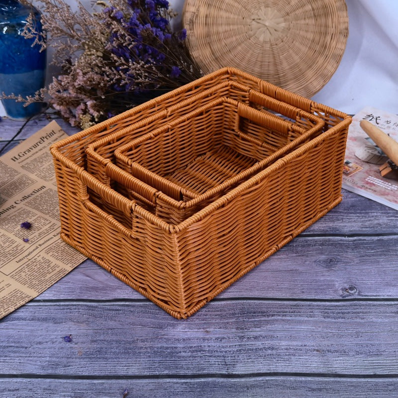 Ladies elegant woven storage basket set Siopsrl