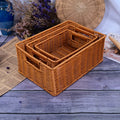 Ladies elegant woven storage basket set Siopsrl