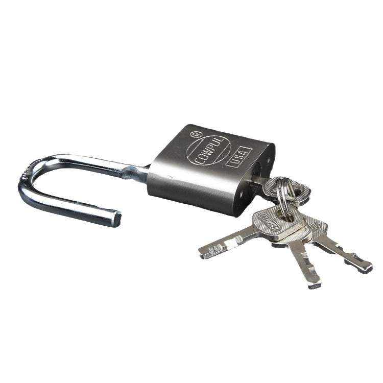 Heavy-Duty Chrome-Plated Hardened-Shackle Padlock Set Siopsrl
