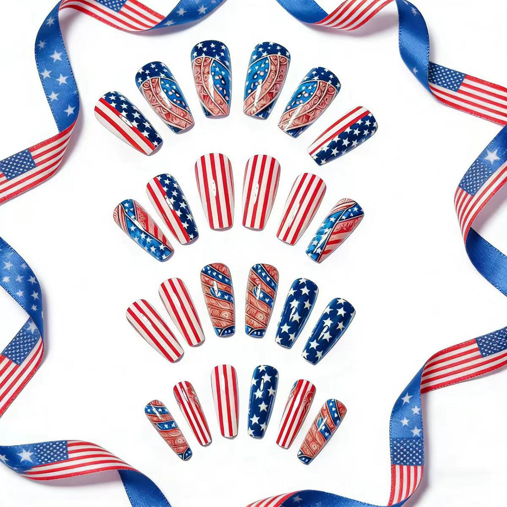Siopsrl | Nail art with creative patriot designs Siopsrl