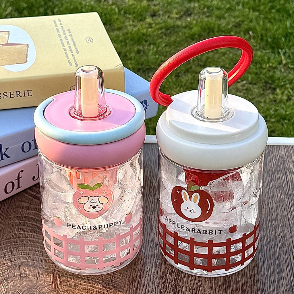Siopsrl | Women's Insulated Drinking Bottle with Innovative Lid and Cheerful Design Siopsrl