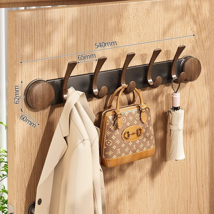 Stylish Wall-Mounted Coat and Bag Hook Rack Siopsrl