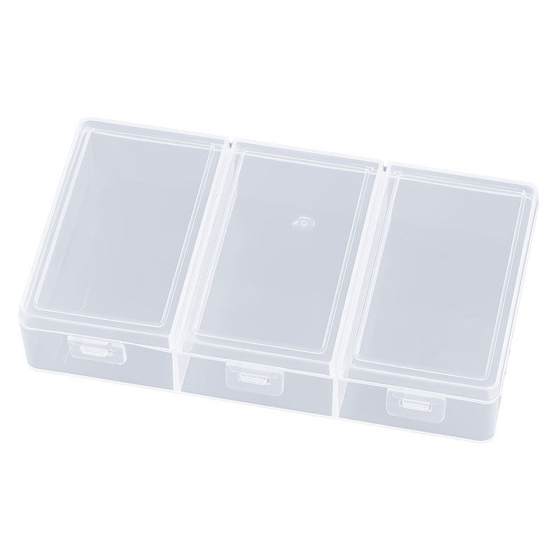 Multi-Compartment Clear Craft Storage Case Siopsrl