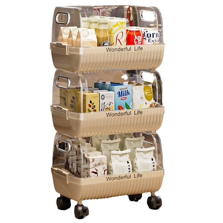 Siopsrl | Multi-Tier Storage Organizer with Transparent Baskets Siopsrl