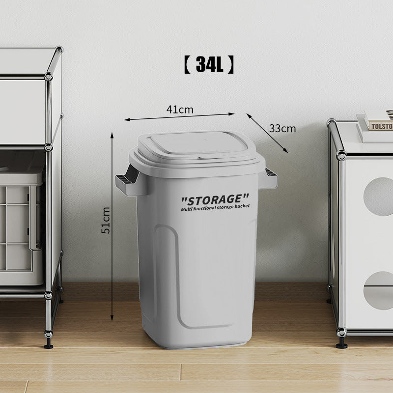 Multi-Purpose Storage Bucket with Lid Siopsrl