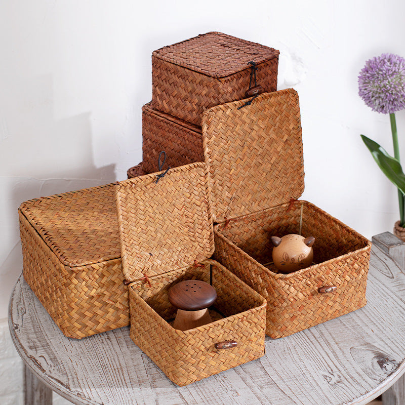 Handmade Woven Storage Cube Siopsrl