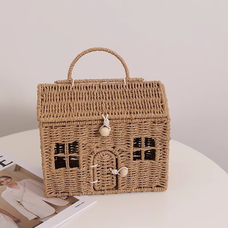 Handcrafted decorative basket Siopsrl