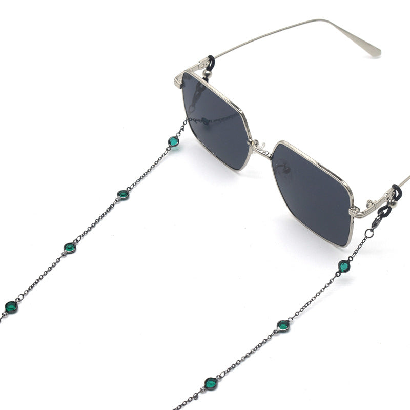 Siopsrl | Stylish Crystal-Accented Eyewear Chain Siopsrl